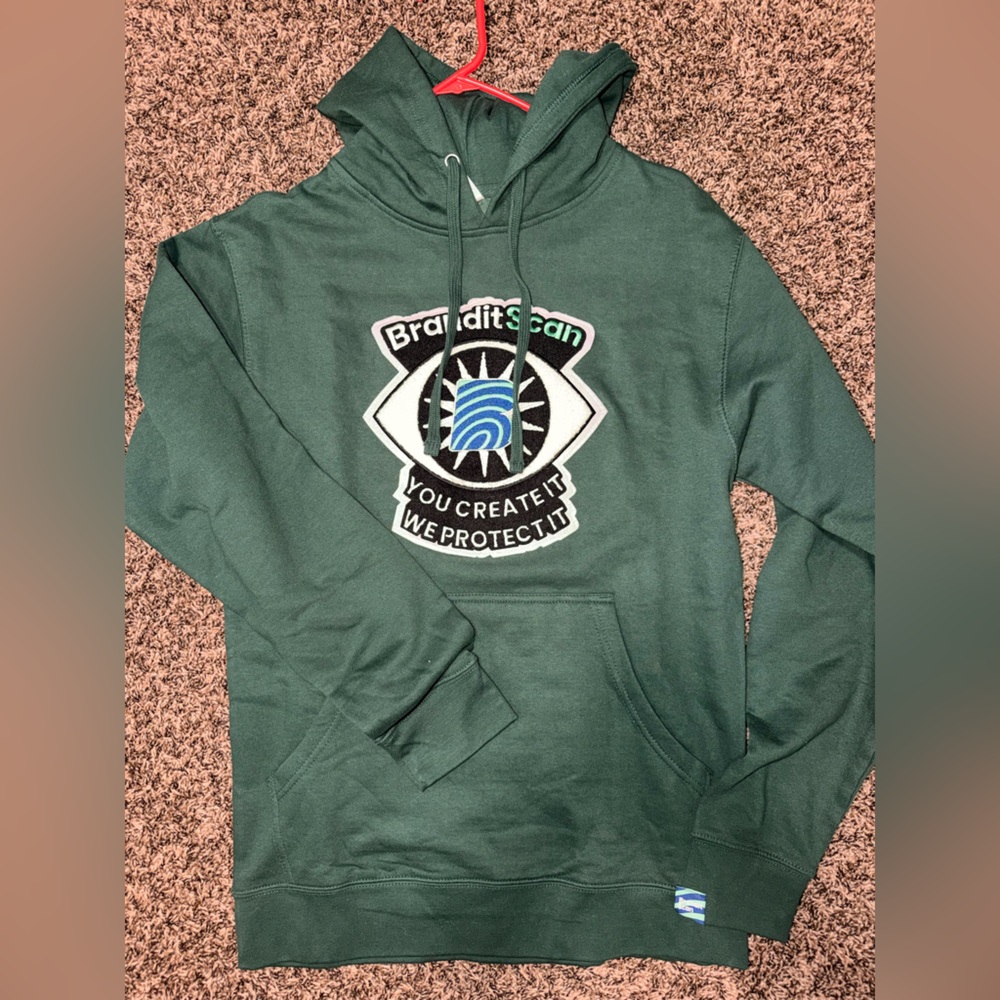 NEW ALL Seeing Eye Green Hoodie